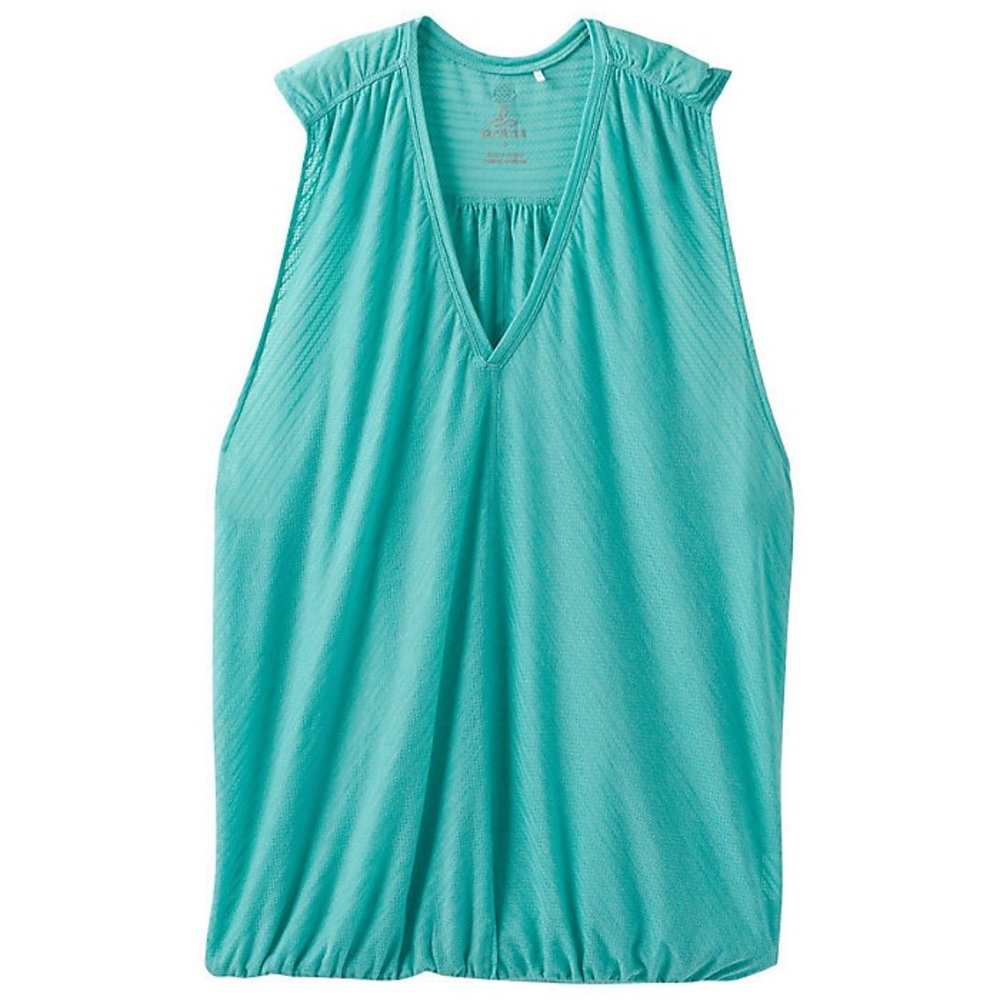 Prana NWT XS Trysten Tank in Lagoon Blue